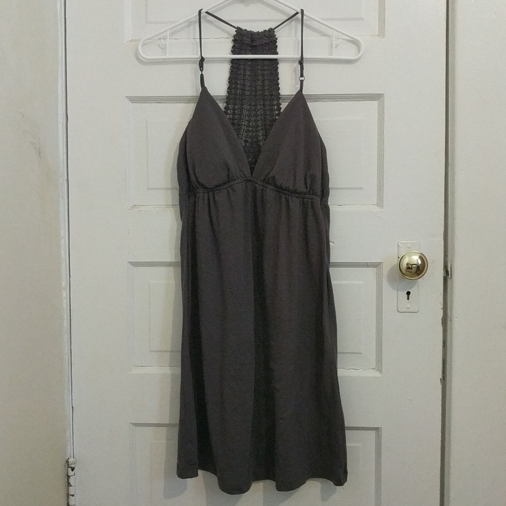 Belle du Jour grey summer dress